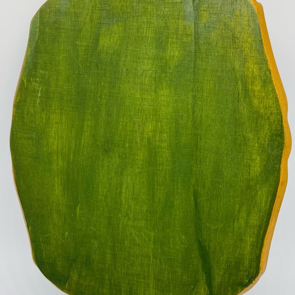 Vintage Artist Signed European Hand painted Folk Art Tray - Picture 3 of 4